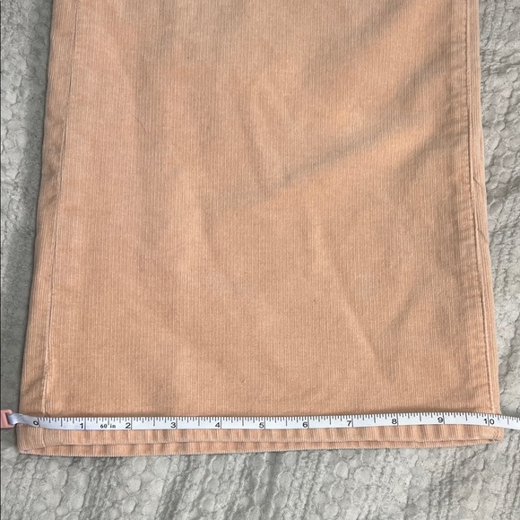 Frame Denim women’s Light blush Corduroy Pants le slim palazzo size 26 - Picture 8 of 10